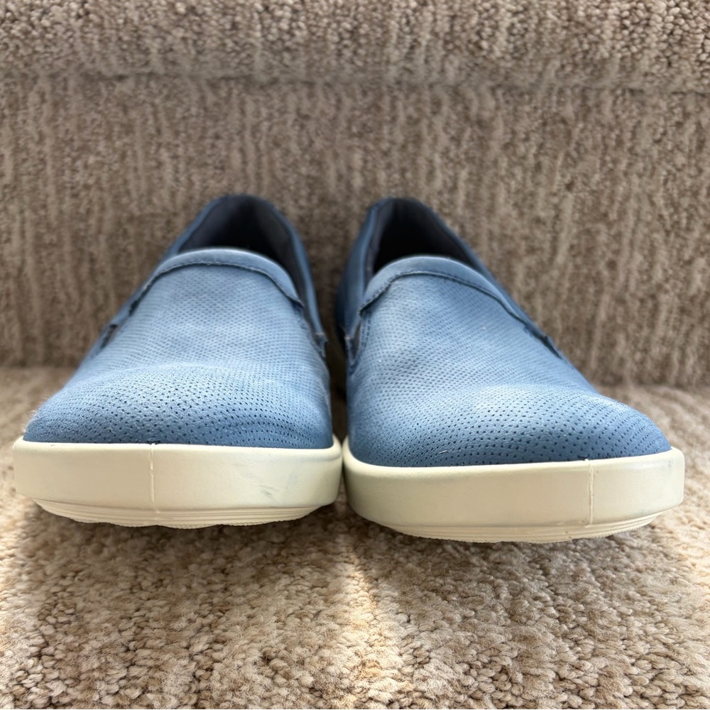 ECCO Barentz women's blue loafers. Size EU 39 (US 8-8.5) - Picture 3 of 8